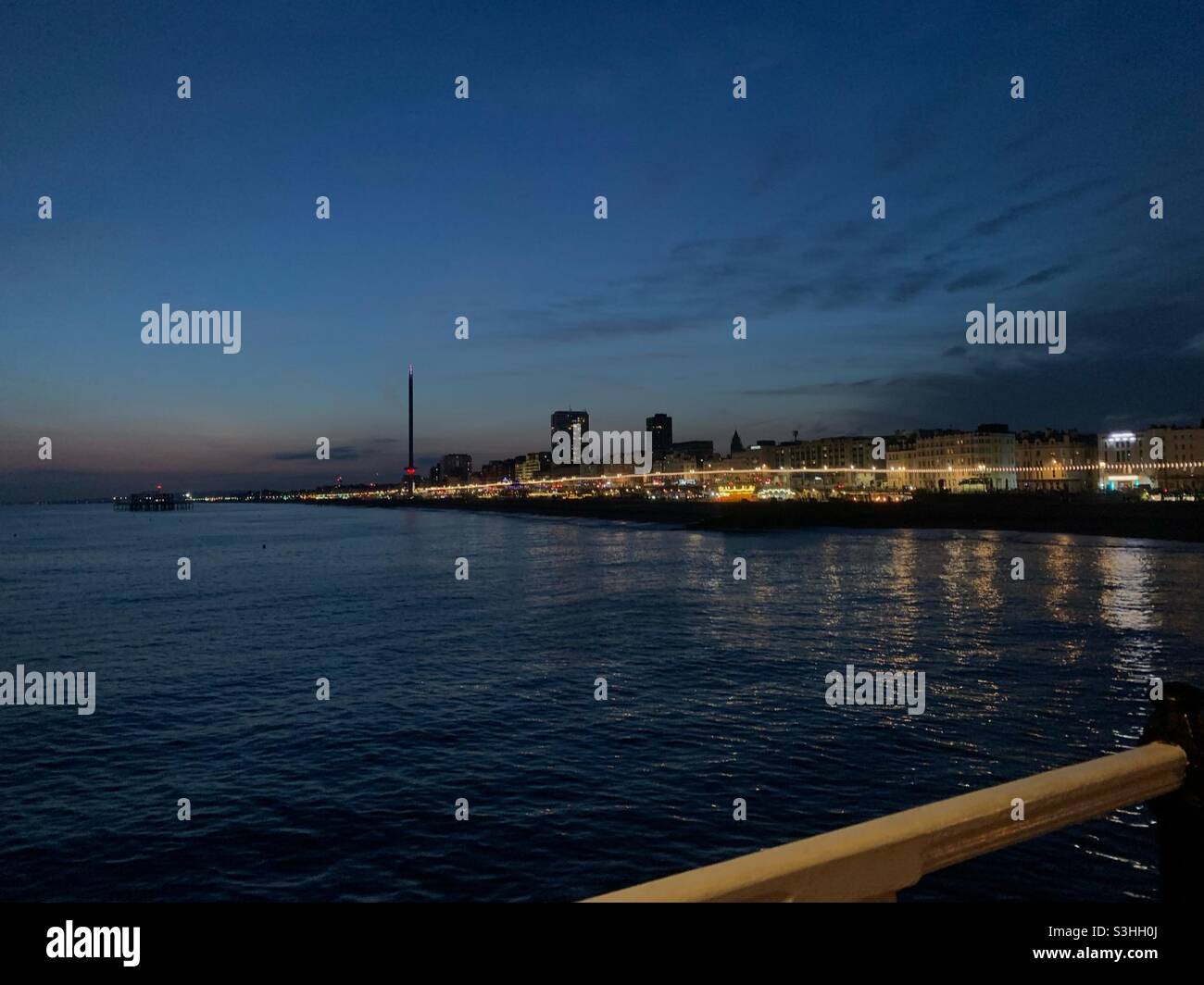Taken On Brighton Pier Stock Photo Alamy