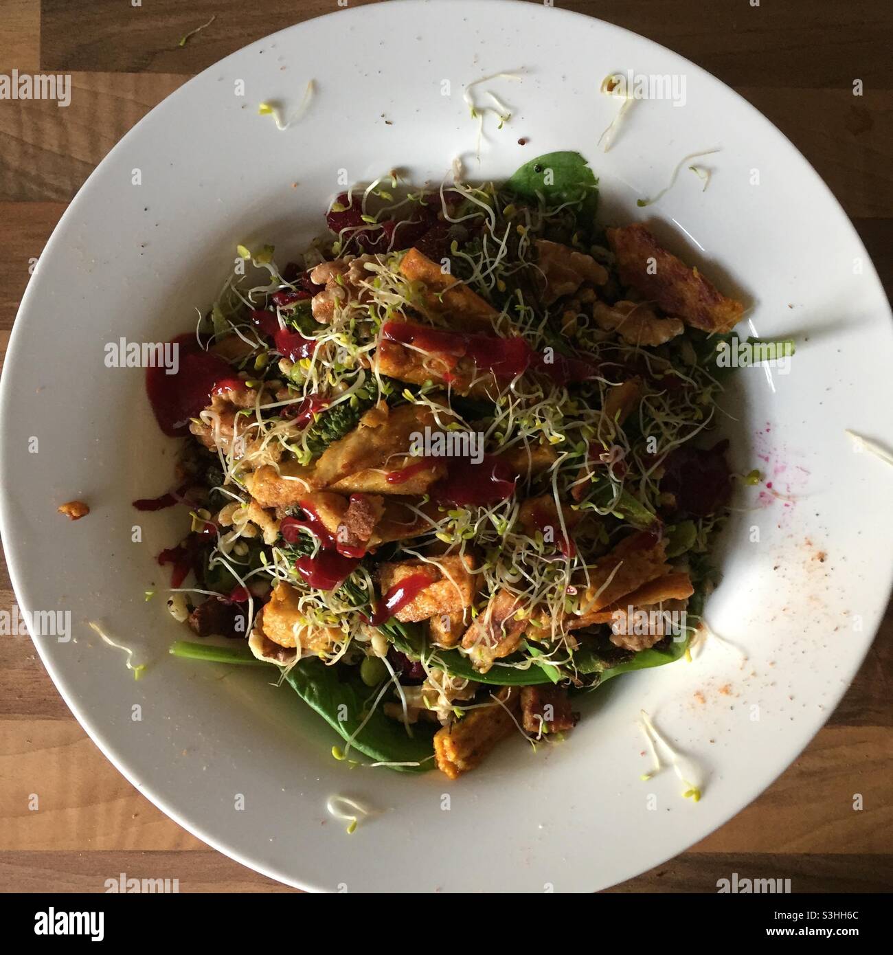 Vegetarian salad - Smartphone Captured Stock Image