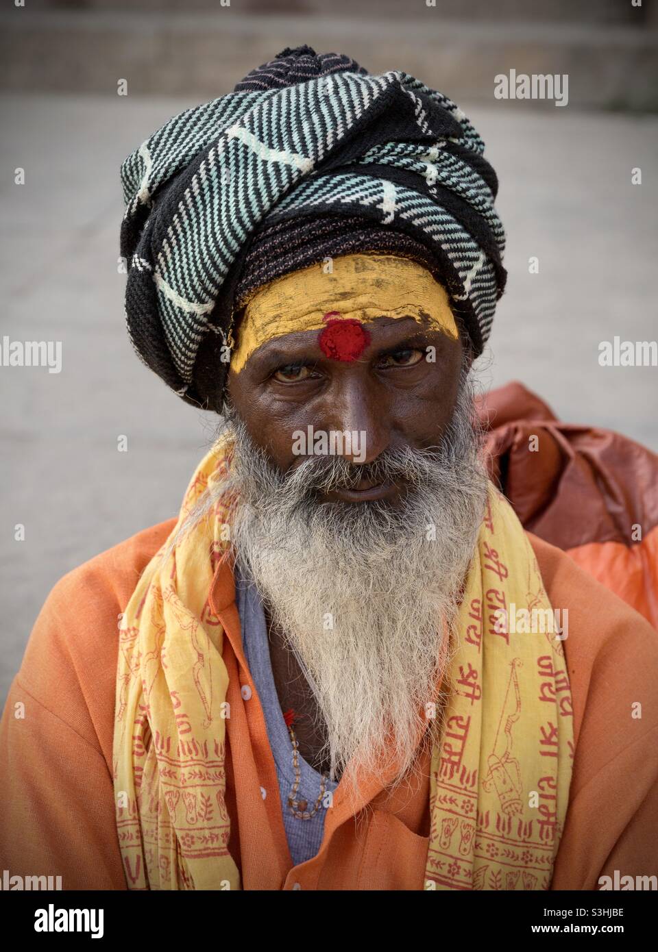 Portraits of Varanasi, India Stock Photo - Alamy