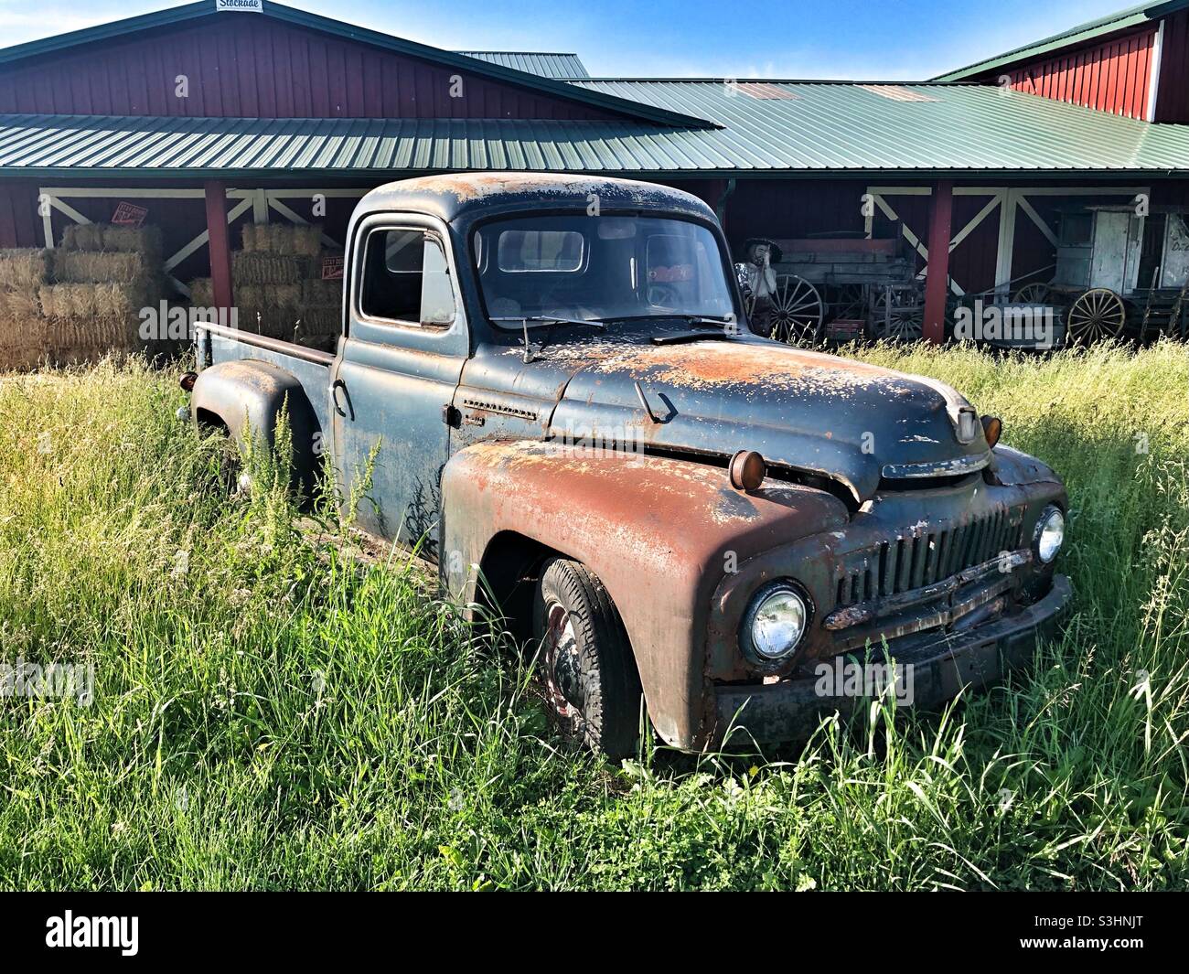 Old pickup truck Stock Photo Alamy
