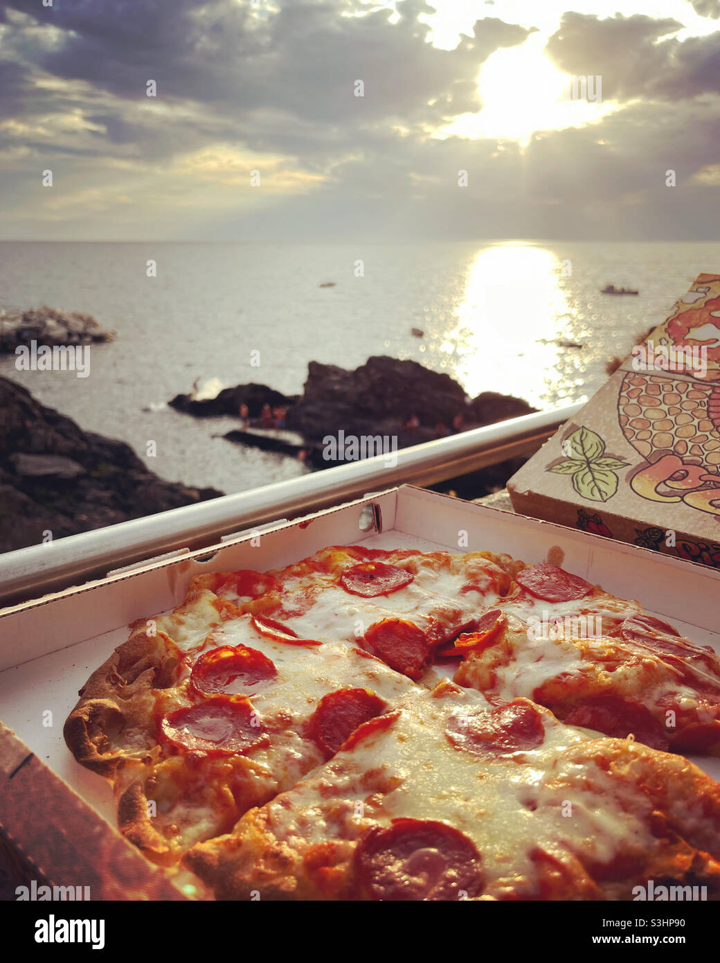 Sunset pizza sale