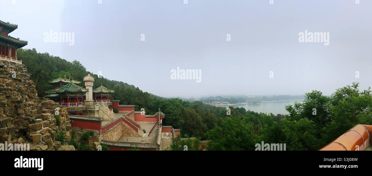 Summer Palace, Beijing, China - Smartphone Captured Stock Image