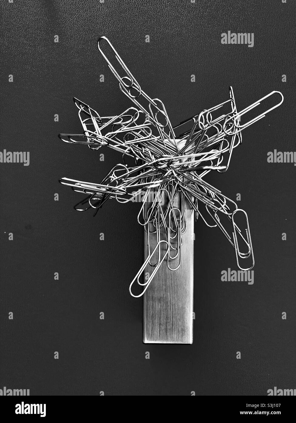 Papier Clips - Smartphone Captured Stock Image