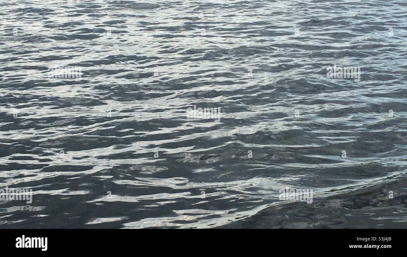 Wasser, See, Wellen Stock Photo