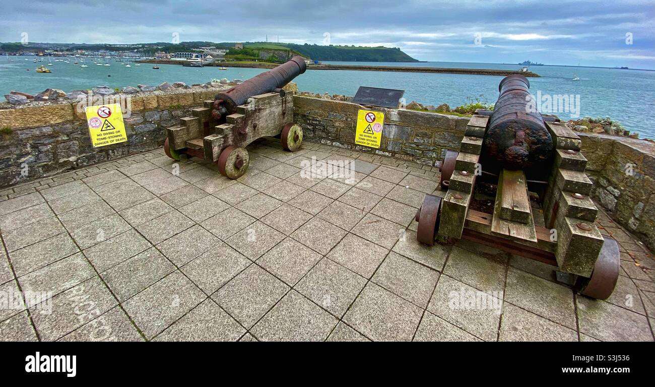 Plymouth Devon - Smartphone Captured Stock Image