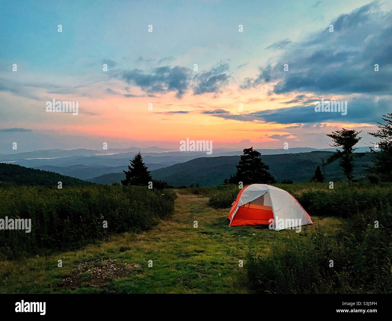 Camping on the 2025 appalachian trail
