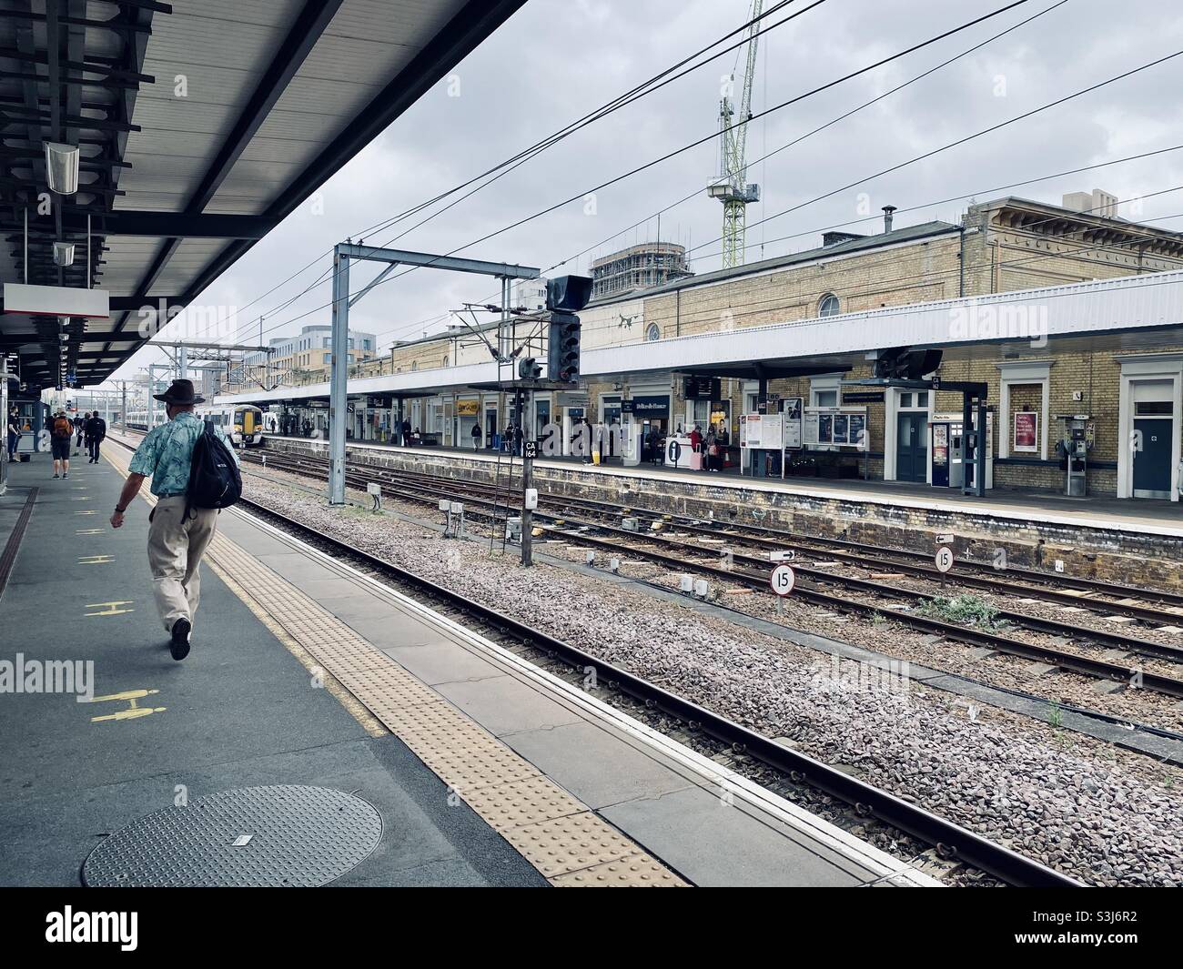 Cambridge city train station Stock Photo - Alamy