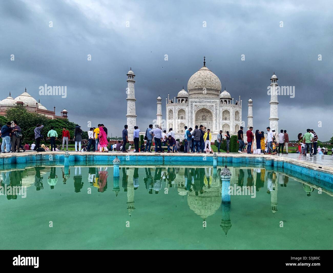 Take Mahal - Smartphone Captured Stock Image