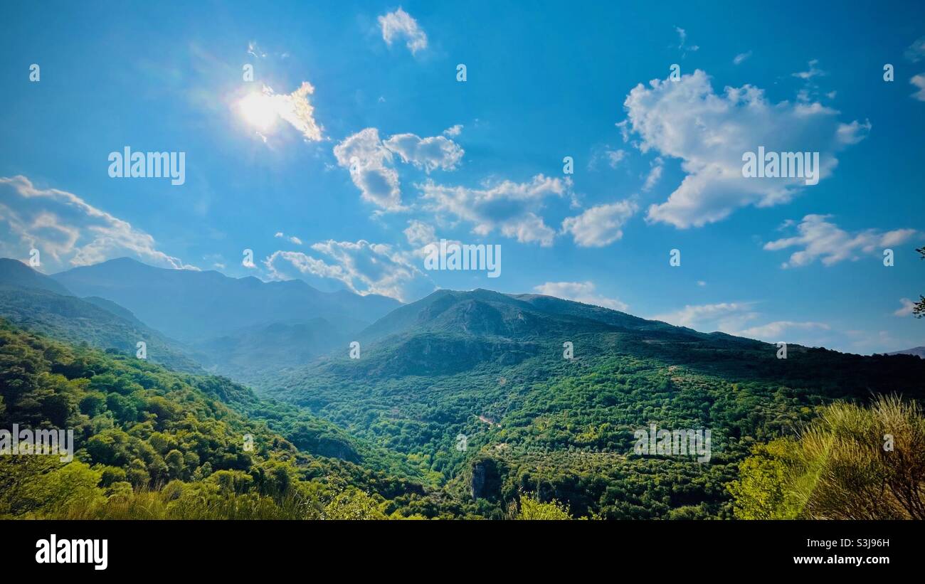 Mountain - Taygetos Stock Photo