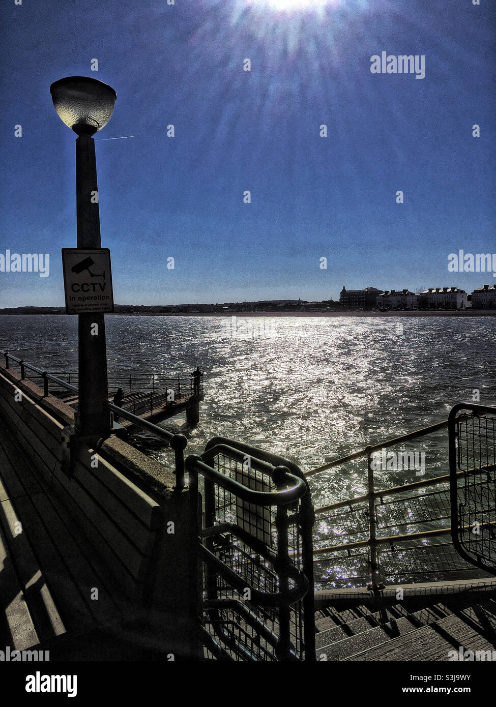 Deal Seafront from the Pier - Smartphone Captured Stock Image