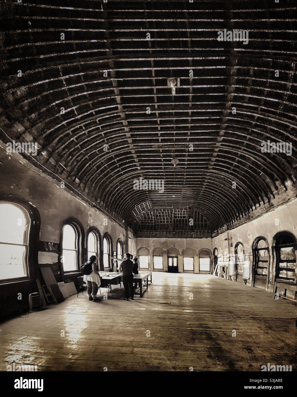 The Old  Waiting Room at Peckham Rye train station. Stock Photo