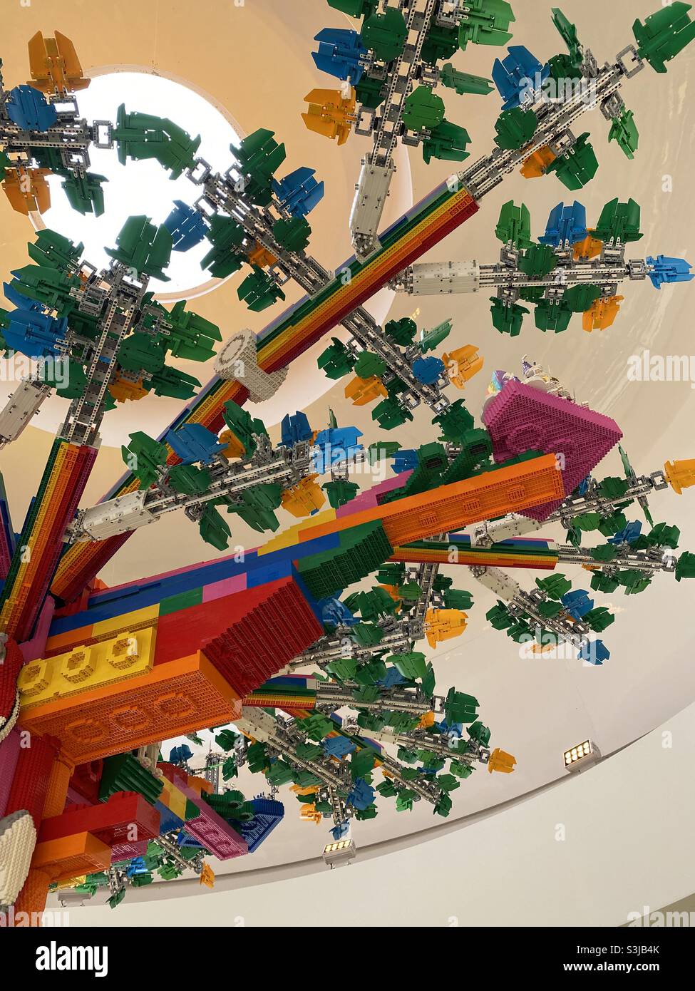 Lego tree legoland Stock Photo