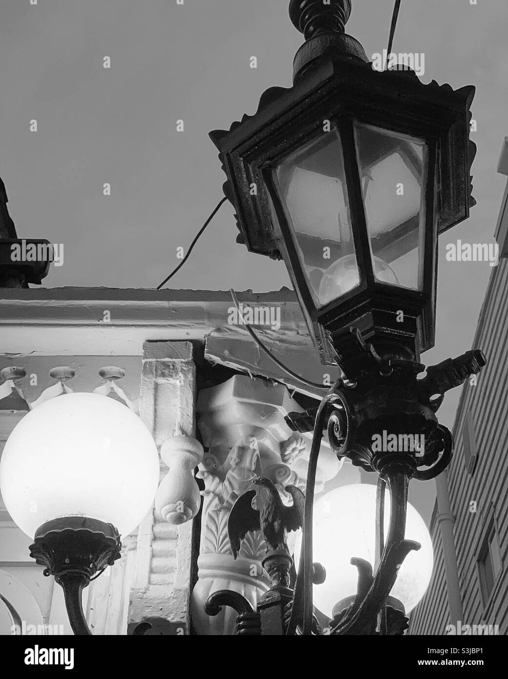 Victorian lighting Black and White Stock Photos & Images Alamy