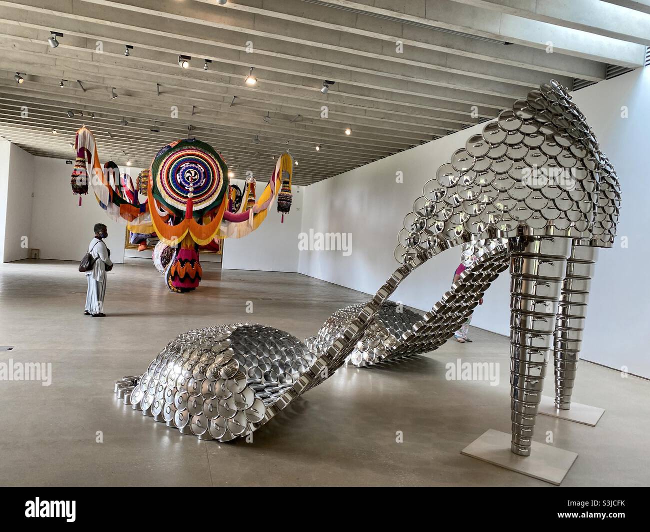Exhibition of sculptures by Portuguese artist Joana Vasconcelos at The
