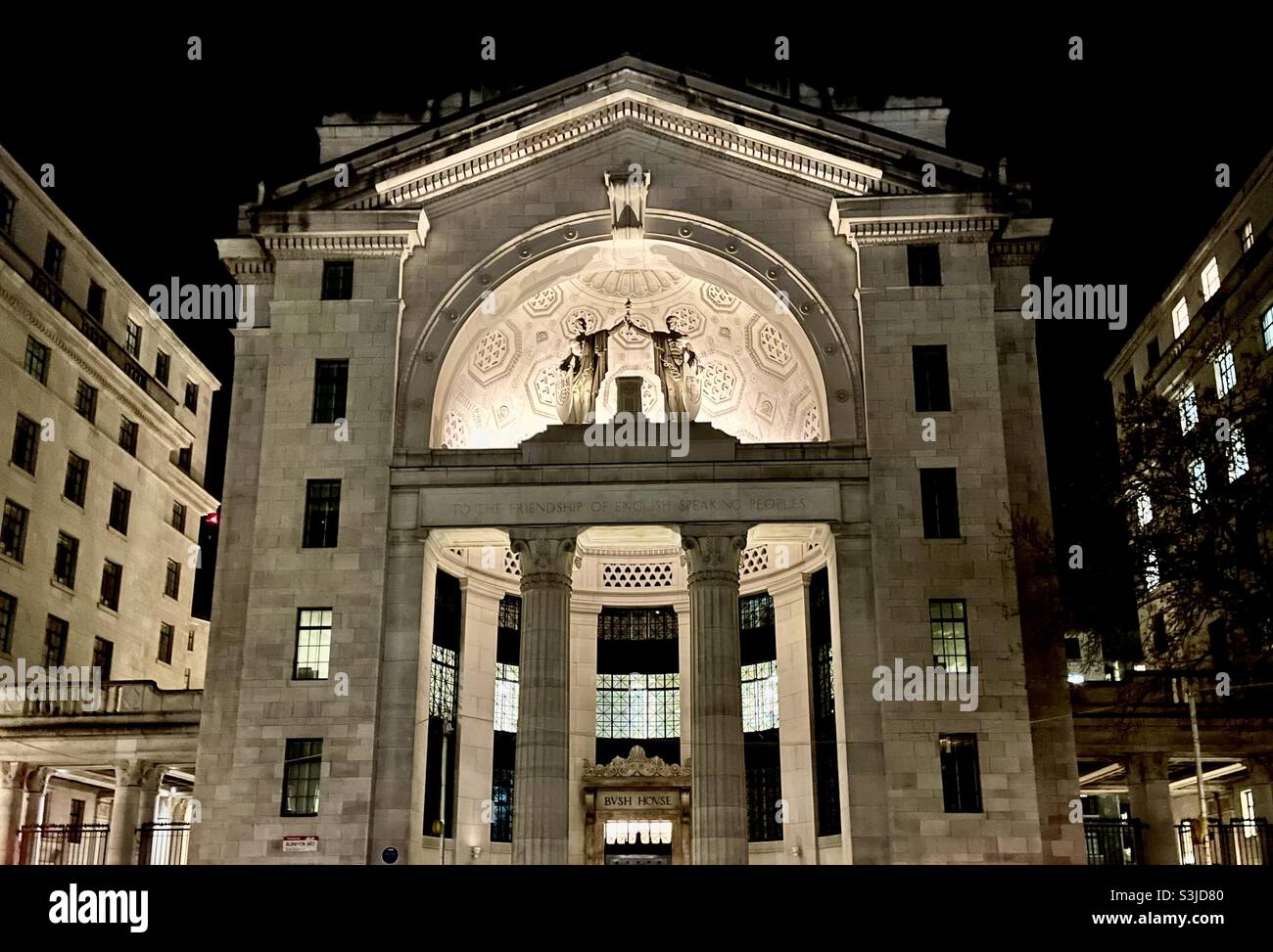 Bush House, London Stock Photo Alamy