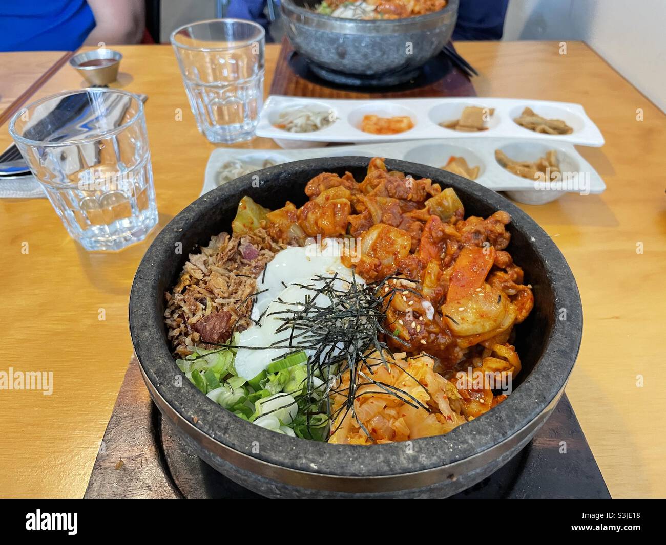 Yeongyang dolsotbap (hot stone pot rice dish)