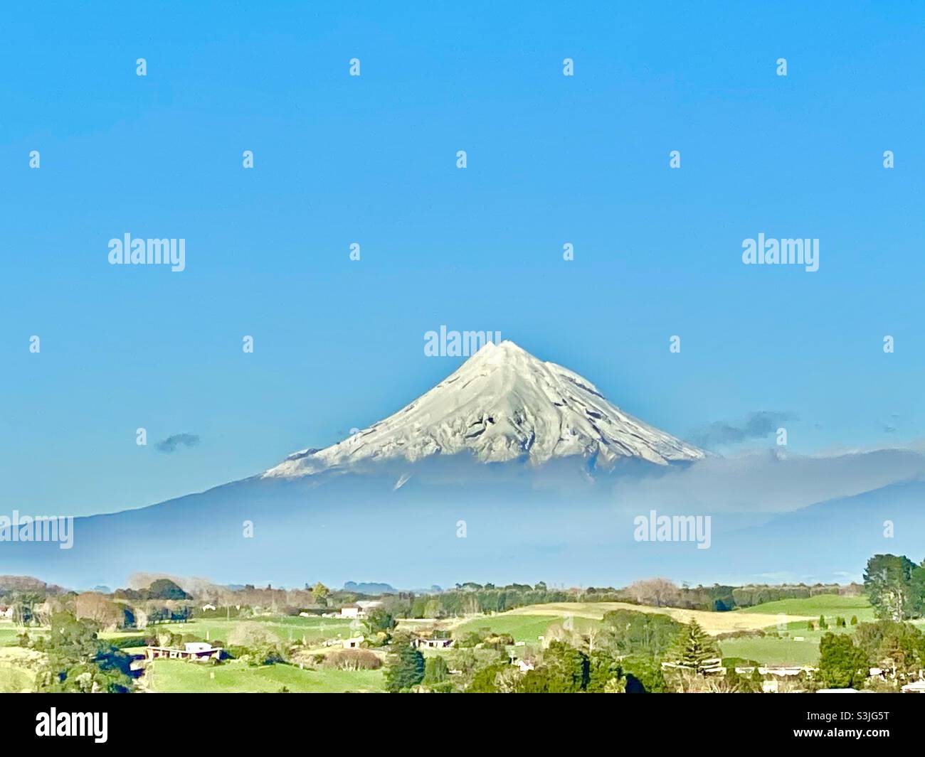 Mount Taranaki, New Zealand Stock Photo