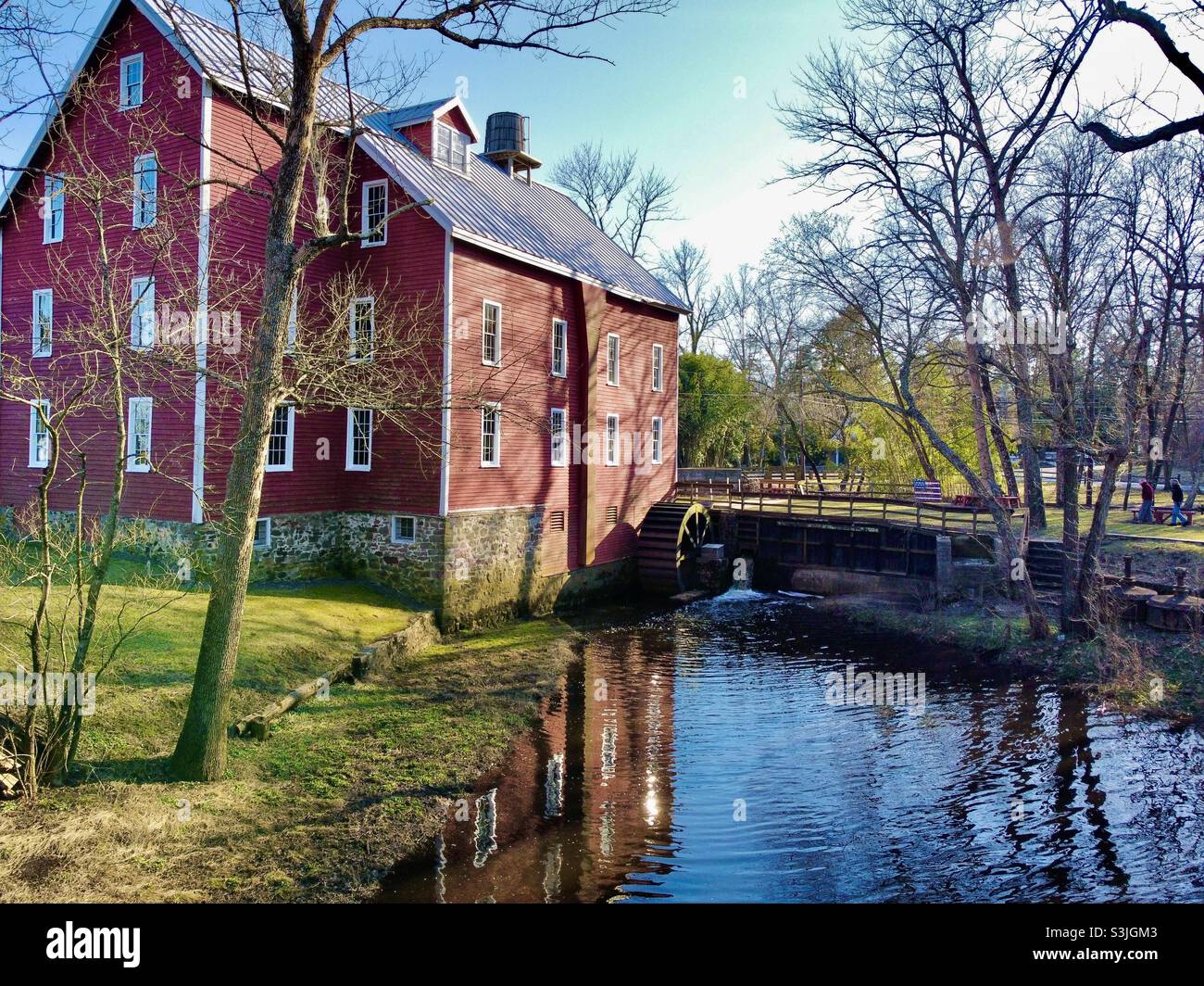Kirby’s Mill in Medford, NJ Stock Photo Alamy