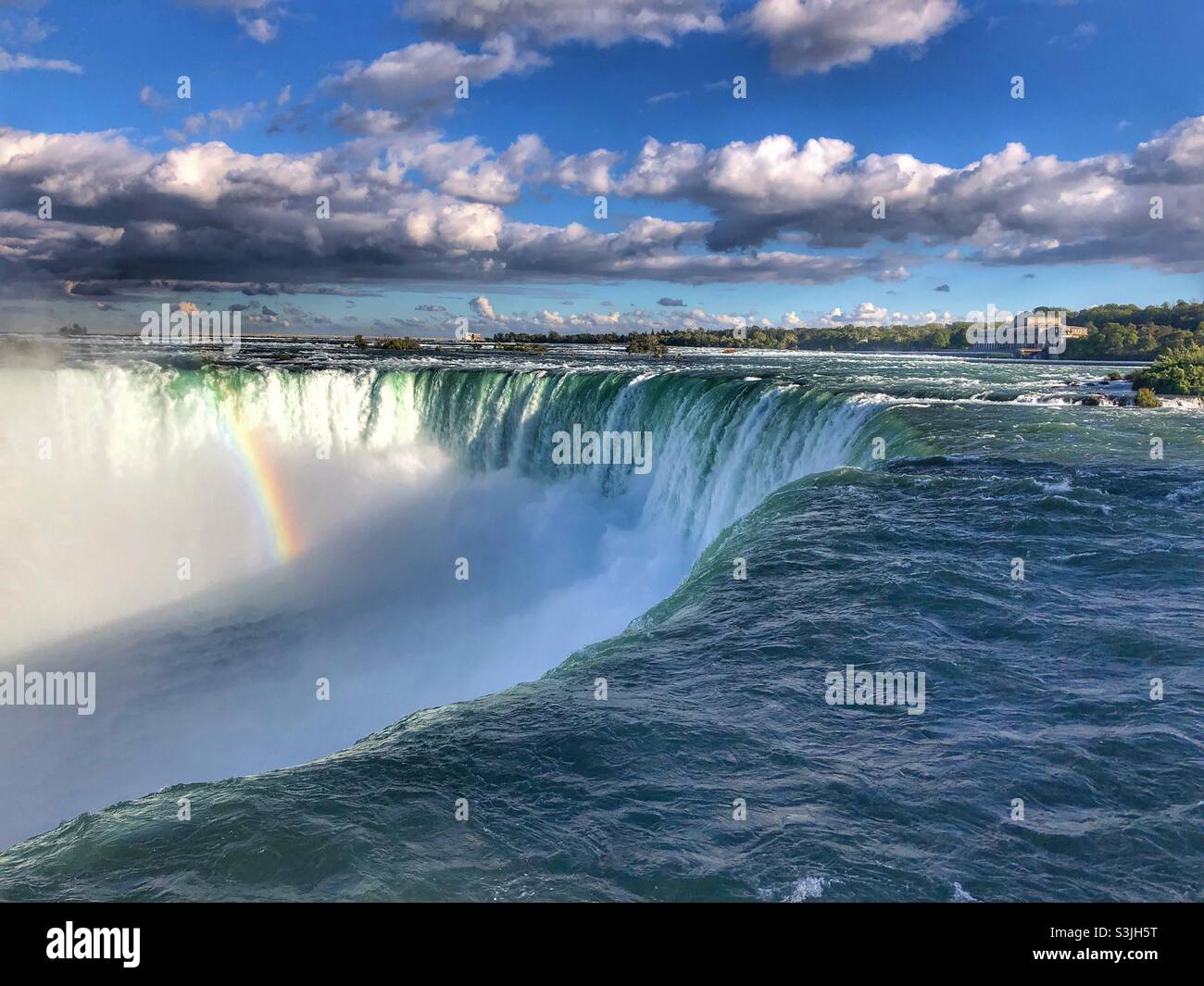 The Horseshoe Falls, Niagara, Canada. - Smartphone Captured Stock Image