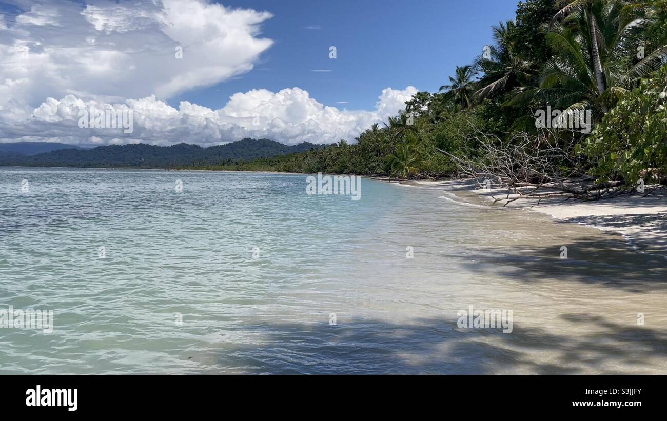 Beach in Costa Rica Stock Photo