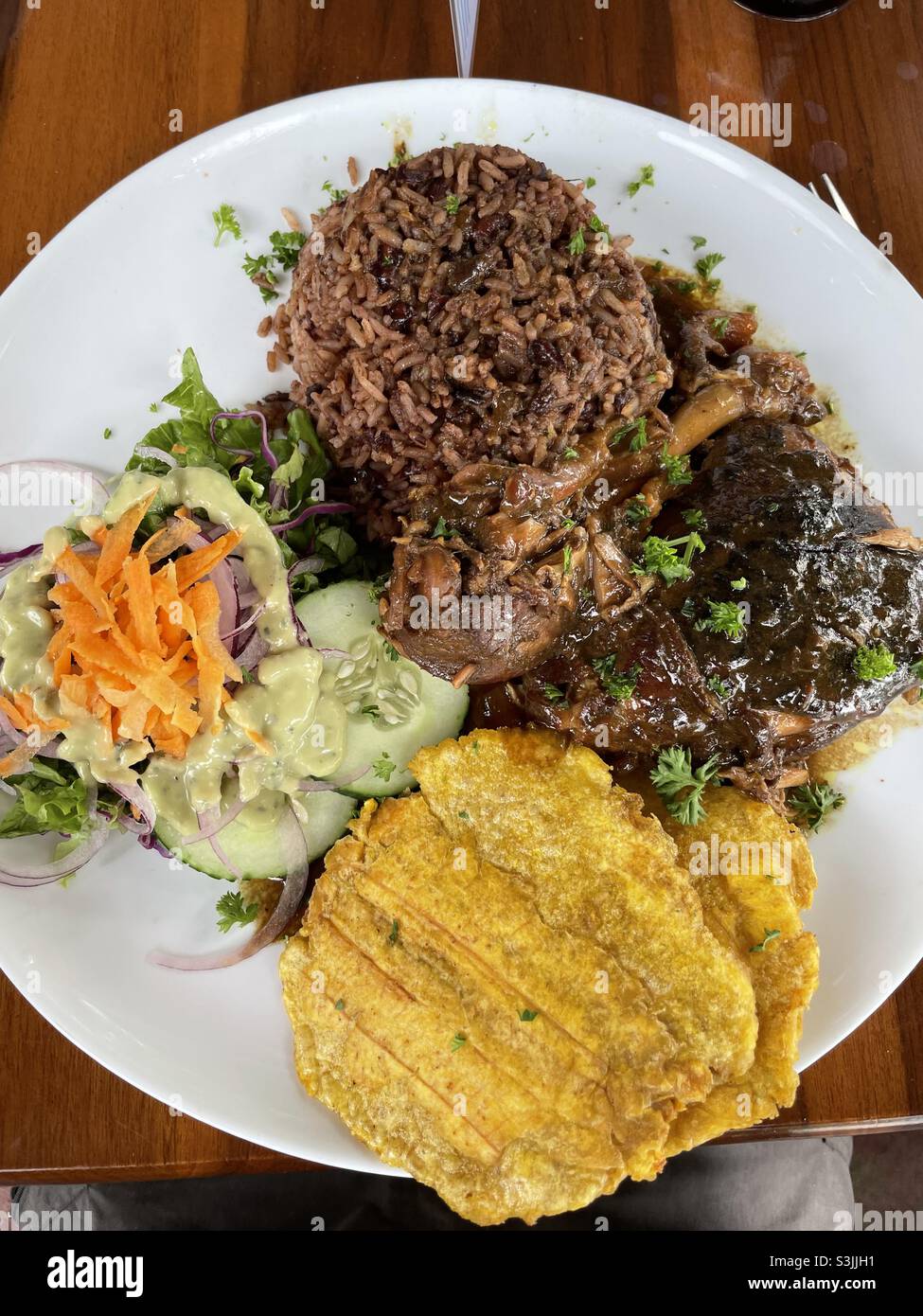 Tipical Costa Rica food Stock Photo - Alamy