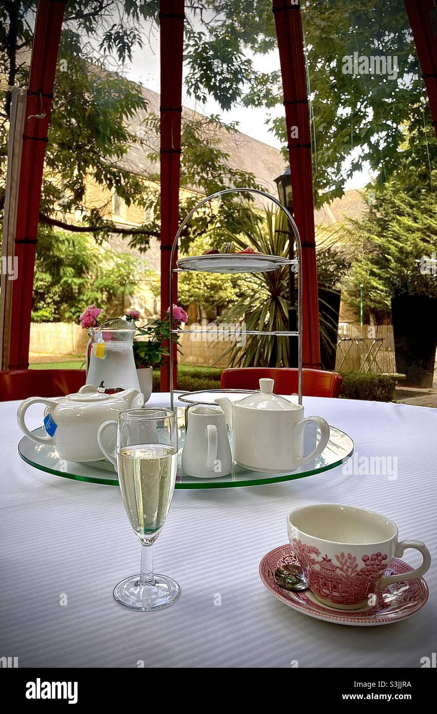 Afternoon Tea - Smartphone Captured Stock Image