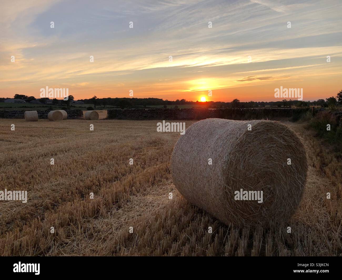 Sunrise, Yorkshire Dales Stock Photo