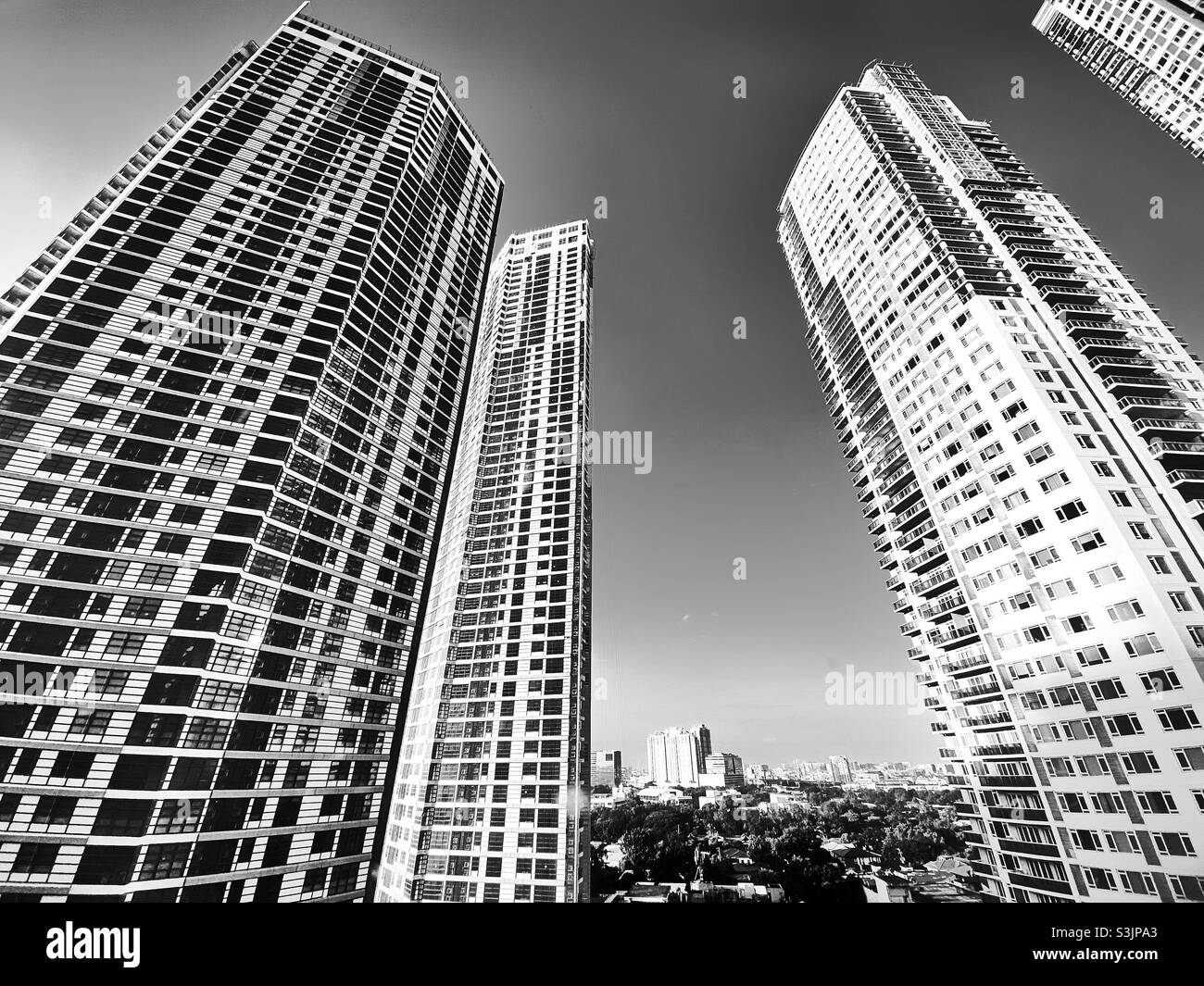 High rise buildings Stock Photo Alamy