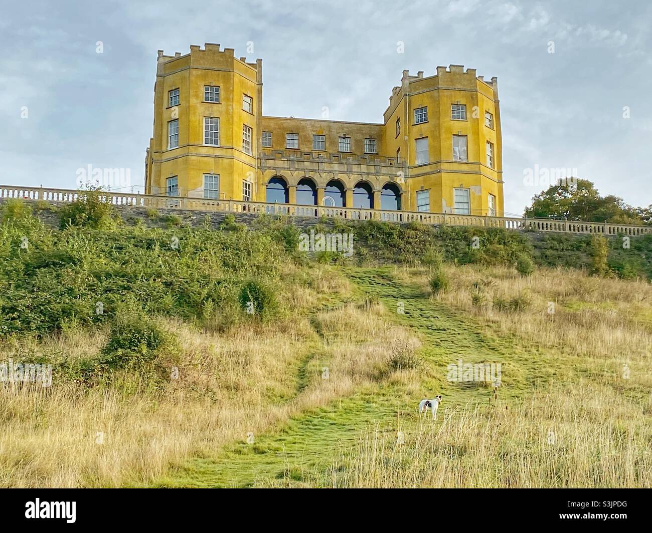 Yellow Dower House at Stoke Park Estate, Stapleton, Bristol, Somerset