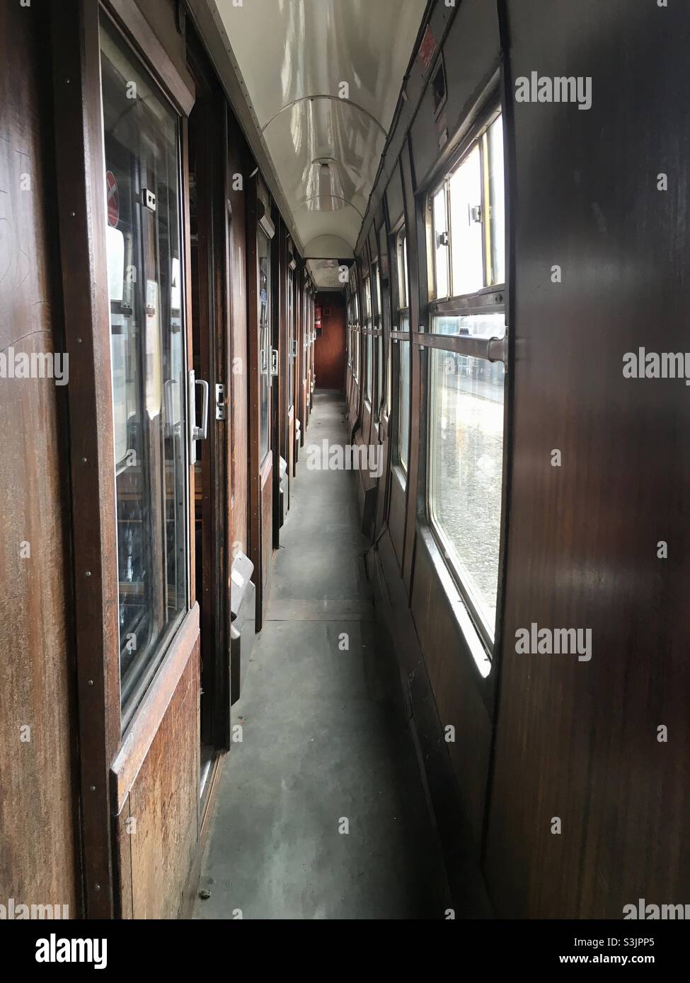 Train carriage - Smartphone Captured Stock Image