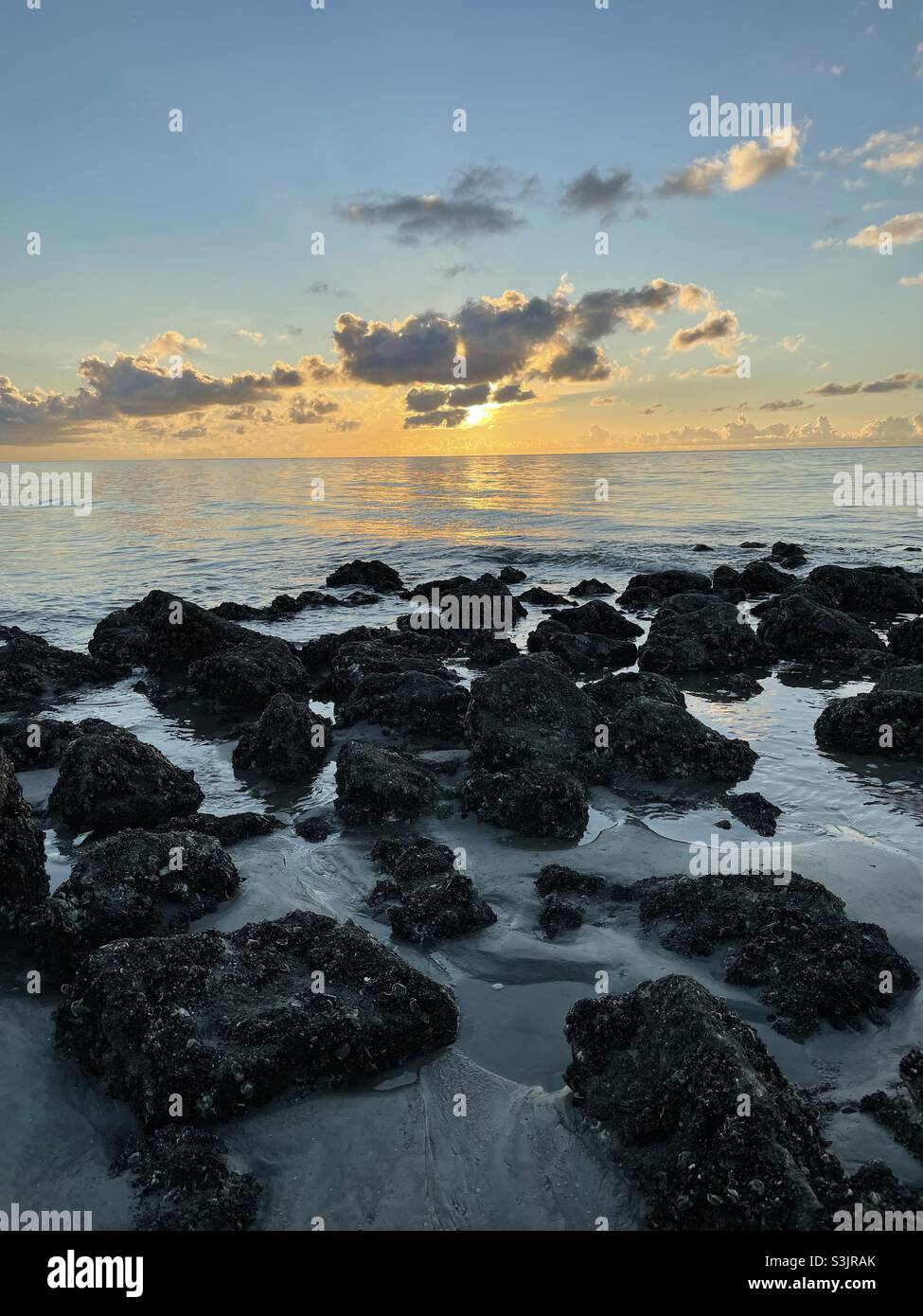 Low tide Stock Photo