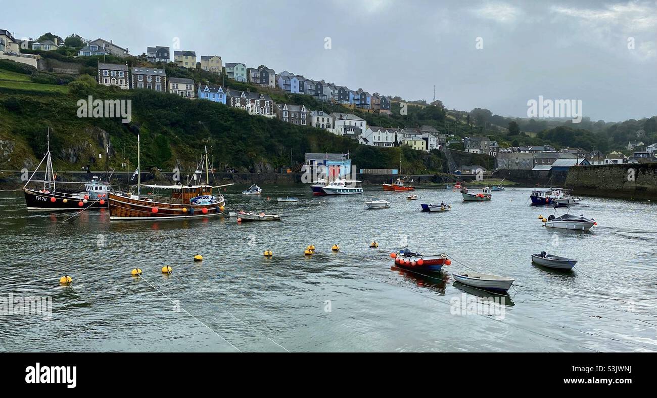 Mevagissey cornwall - Smartphone Captured Stock Image
