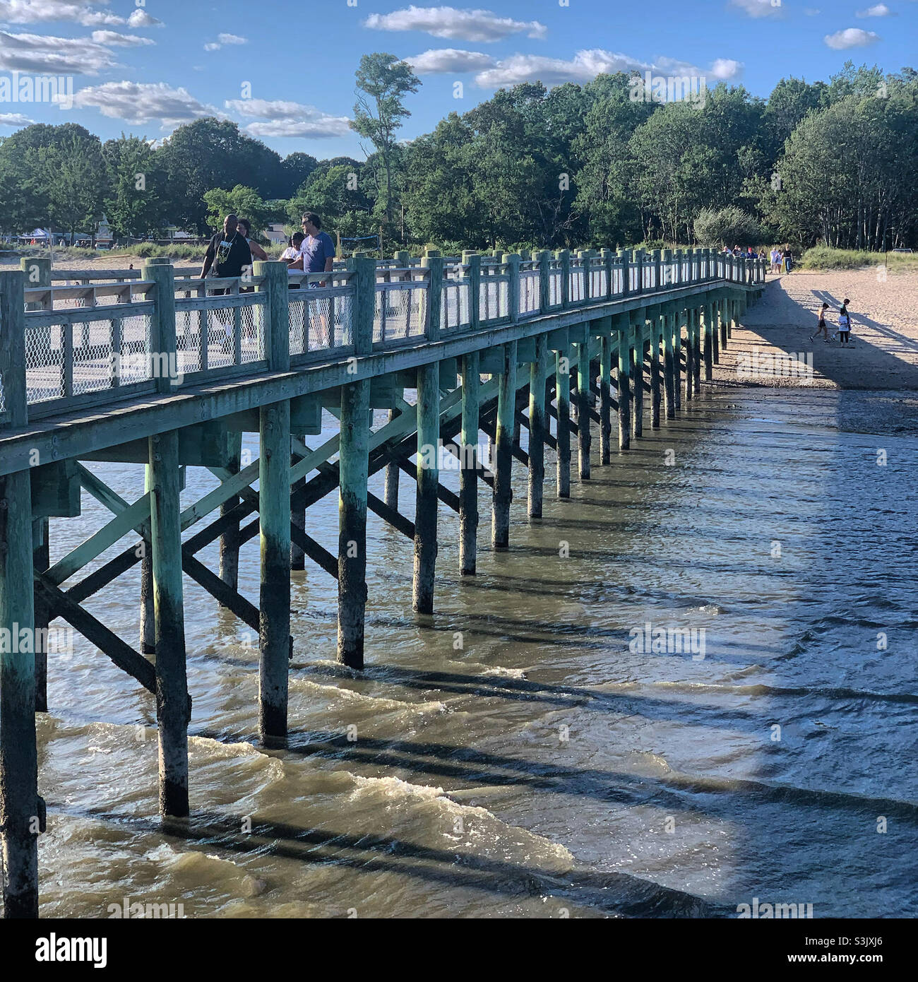 Pier, Walnut Beach, Milford, New Haven County, Connecticut, United