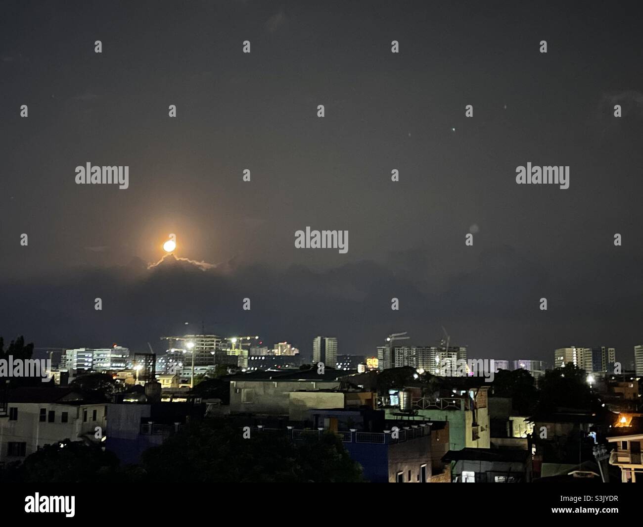 Candle in the sky Stock Photo Alamy