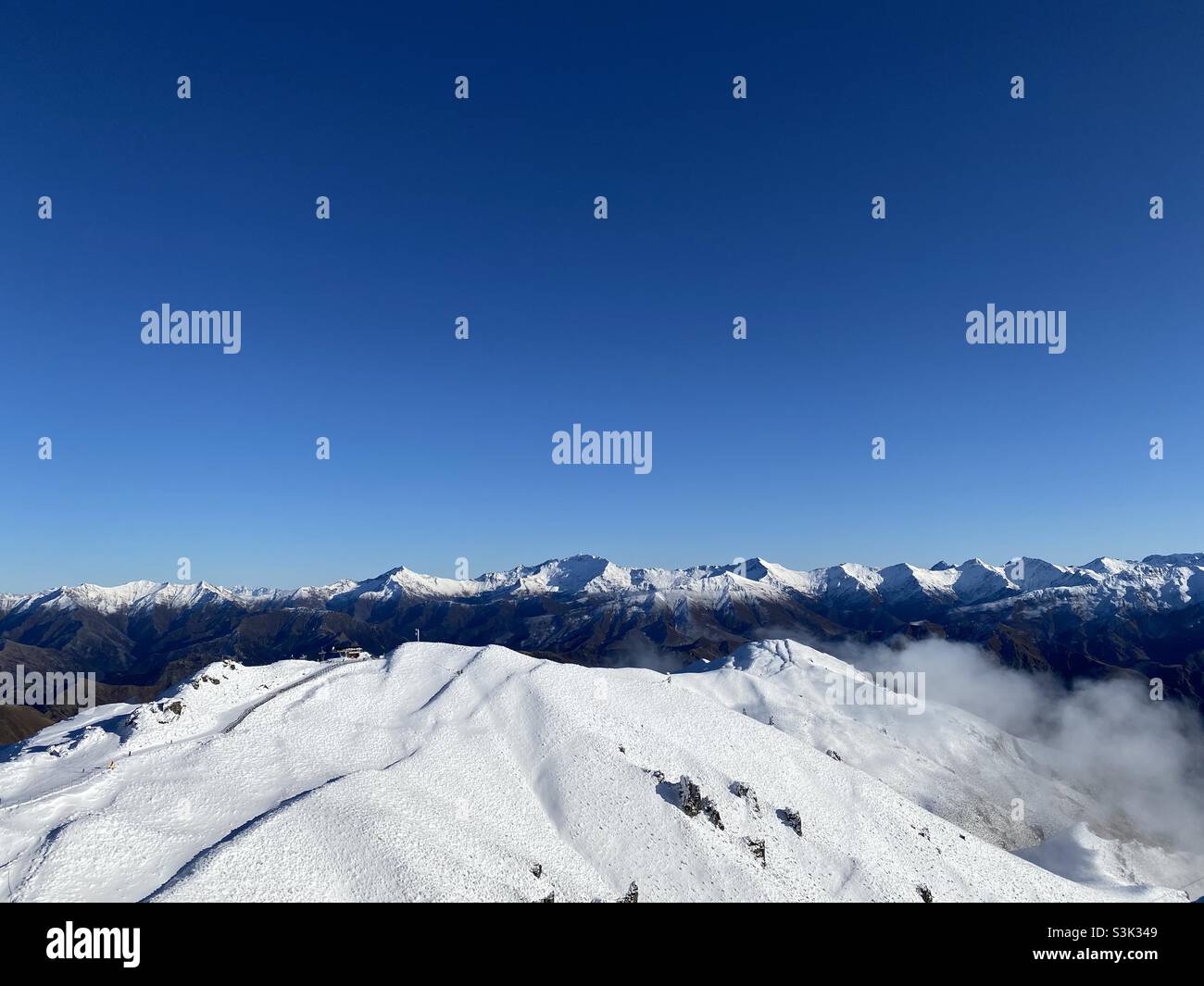View from Peak , New Zealand Stock Photo Alamy