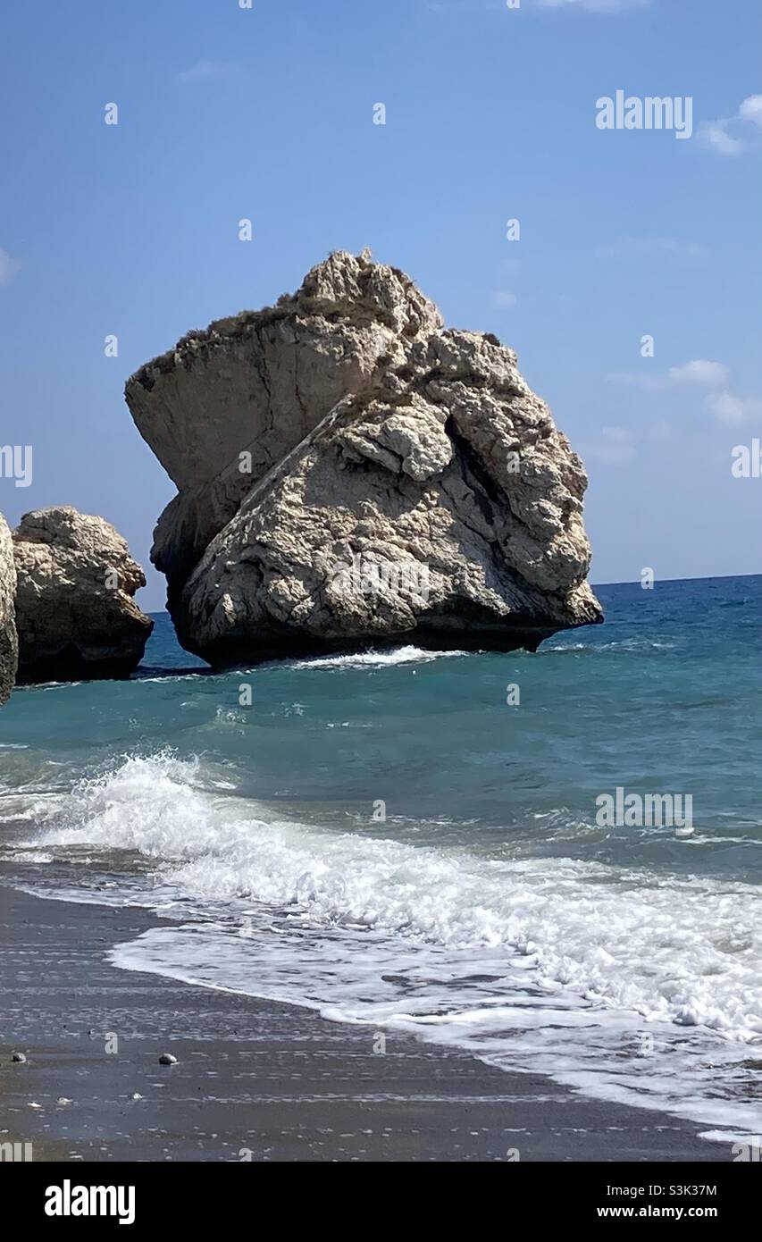 Aphrodite Rock Stock Photo
