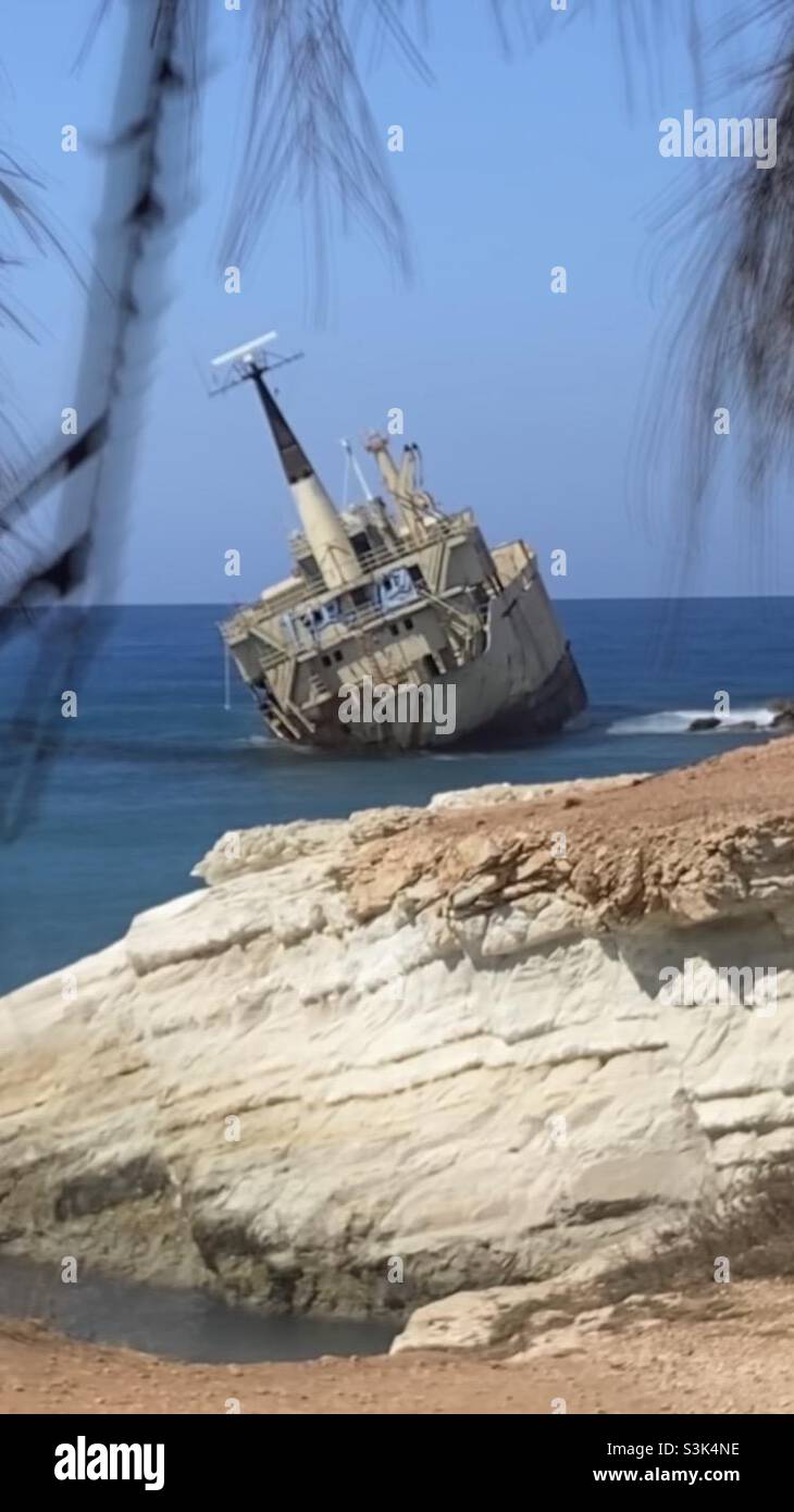 Edro 111 Shipwreck, Cyprus Stock Photo