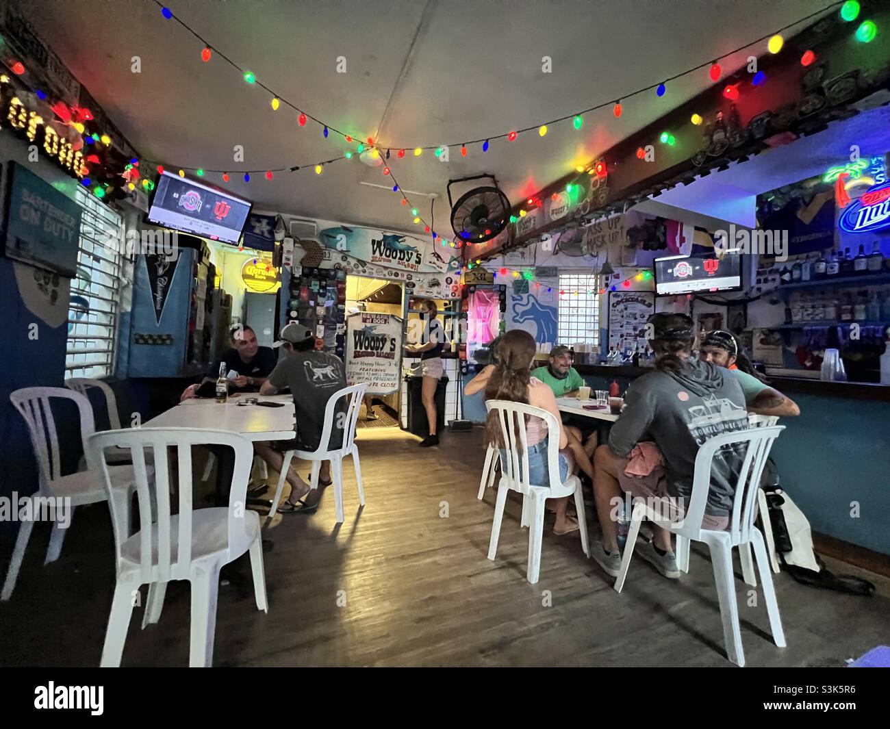 Woodys seafood saloon hires stock photography and images Alamy