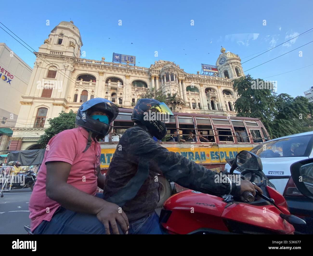 The famous Tipu Sultan’s mosque in Kolkata - Smartphone Captured Stock Image