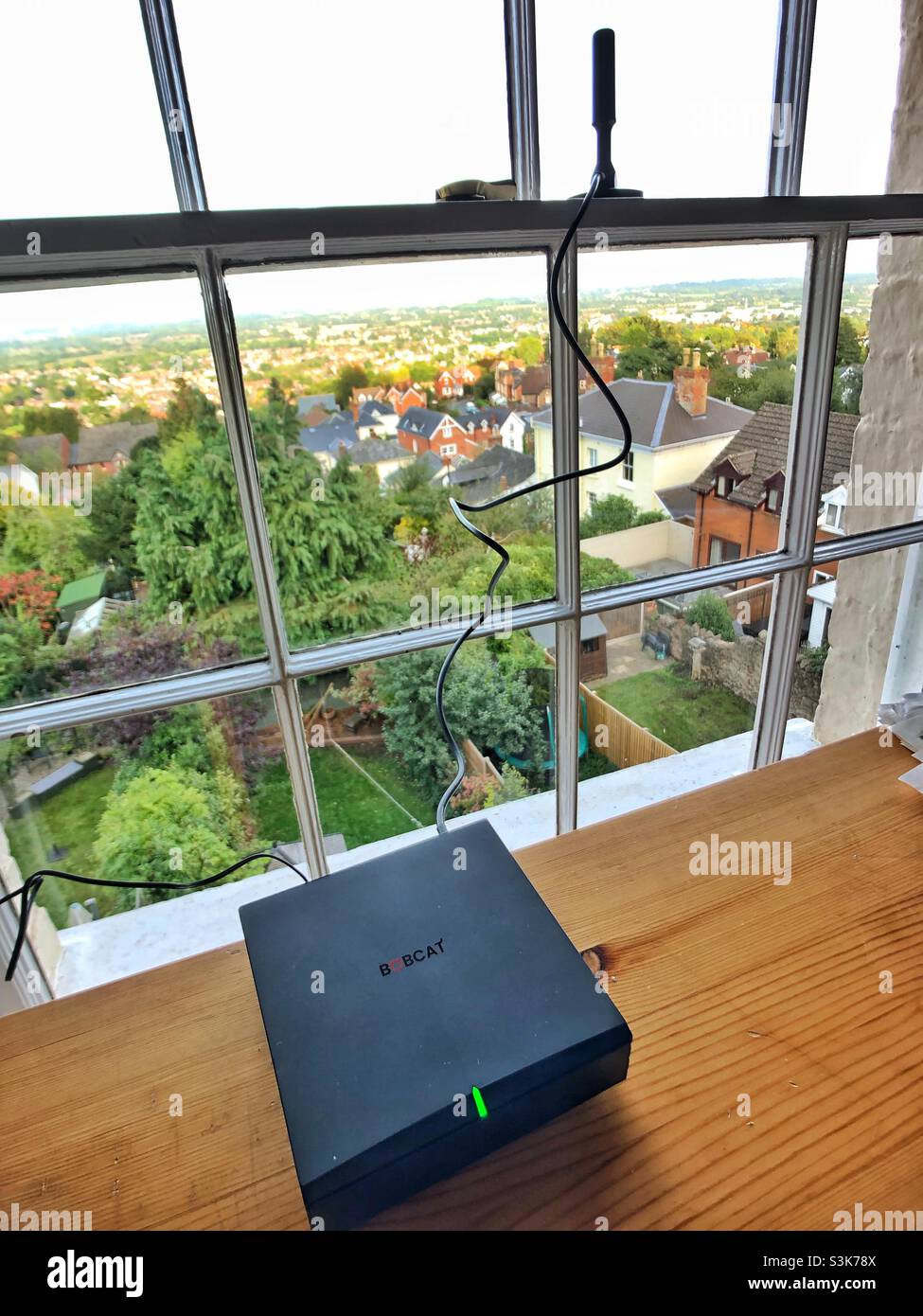 Bobcat helium hotspot - Smartphone Captured Stock Image