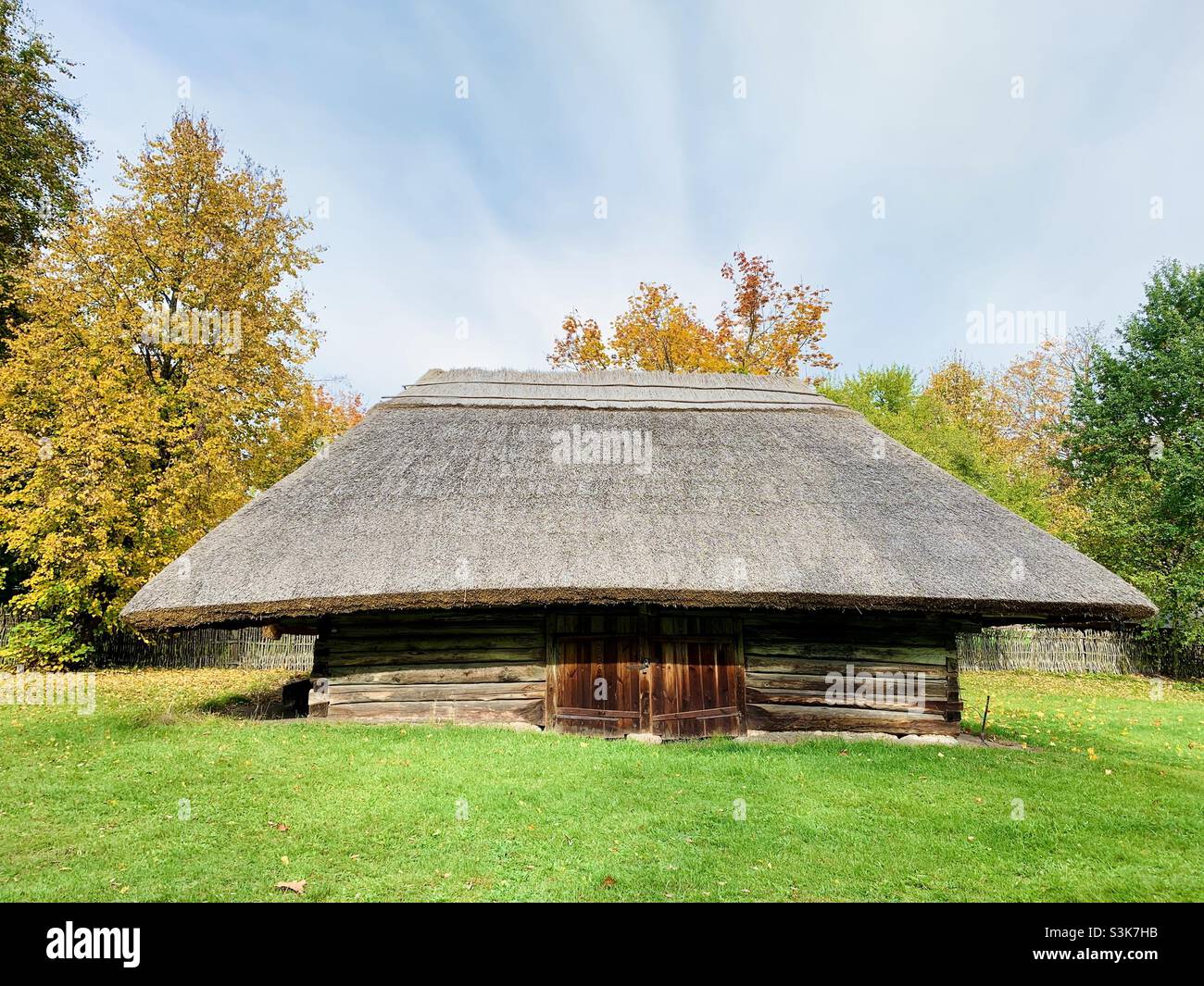 Traditional old wooden house - Smartphone Captured Stock Image
