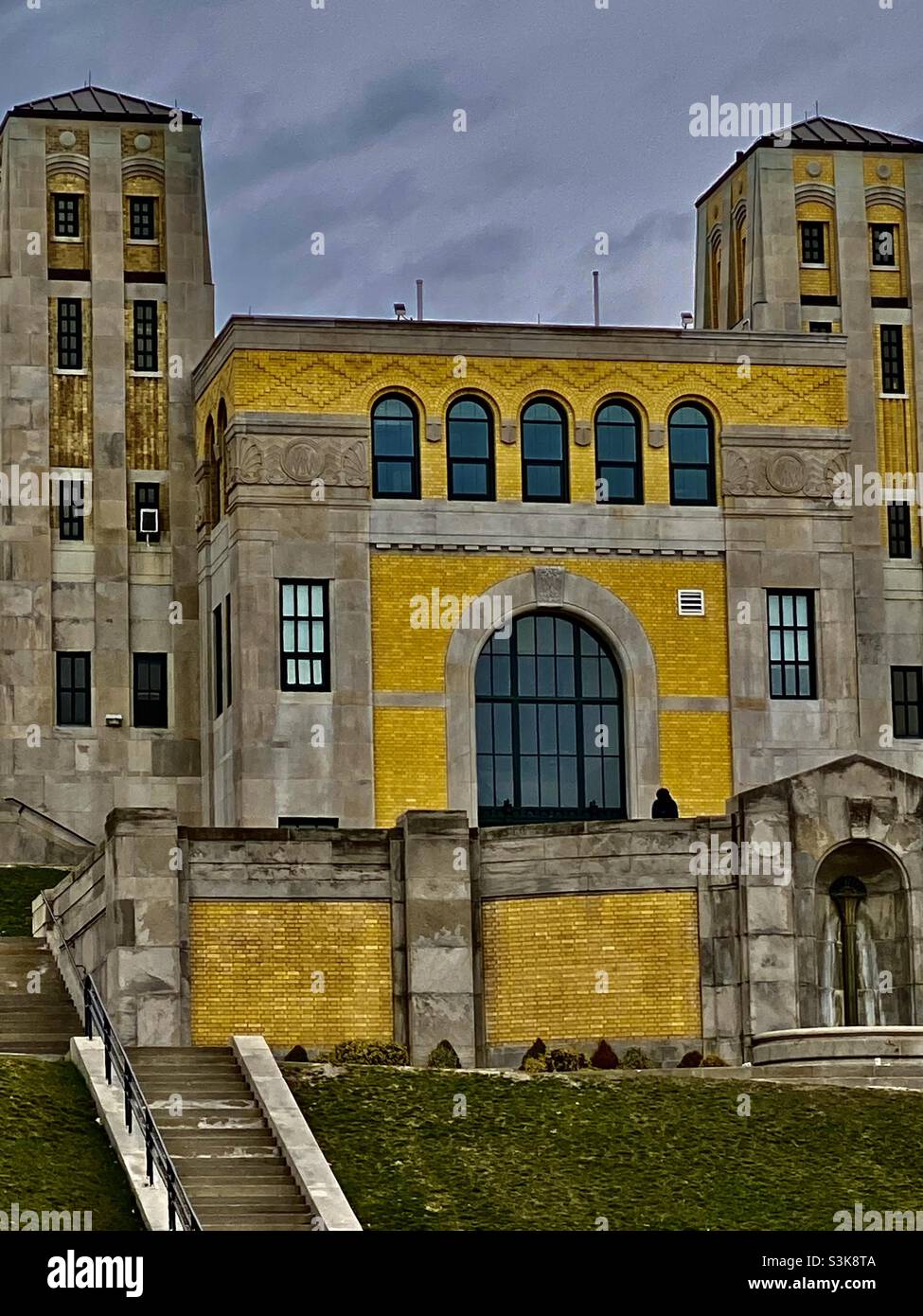 Water Filtration Plant 2, Toronto, Canada Stock Photo