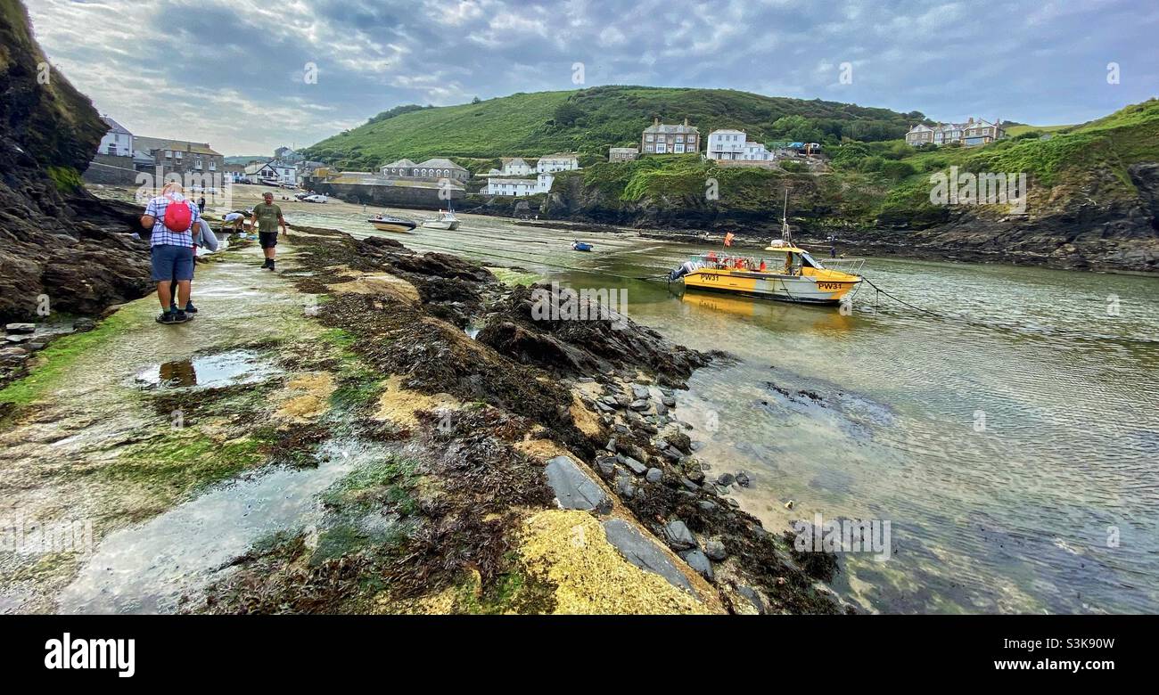 Port Isaac Stock Photo