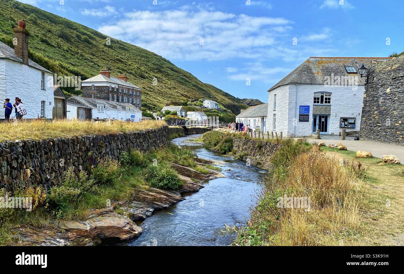 Boscastle cornwall - Smartphone Captured Stock Image