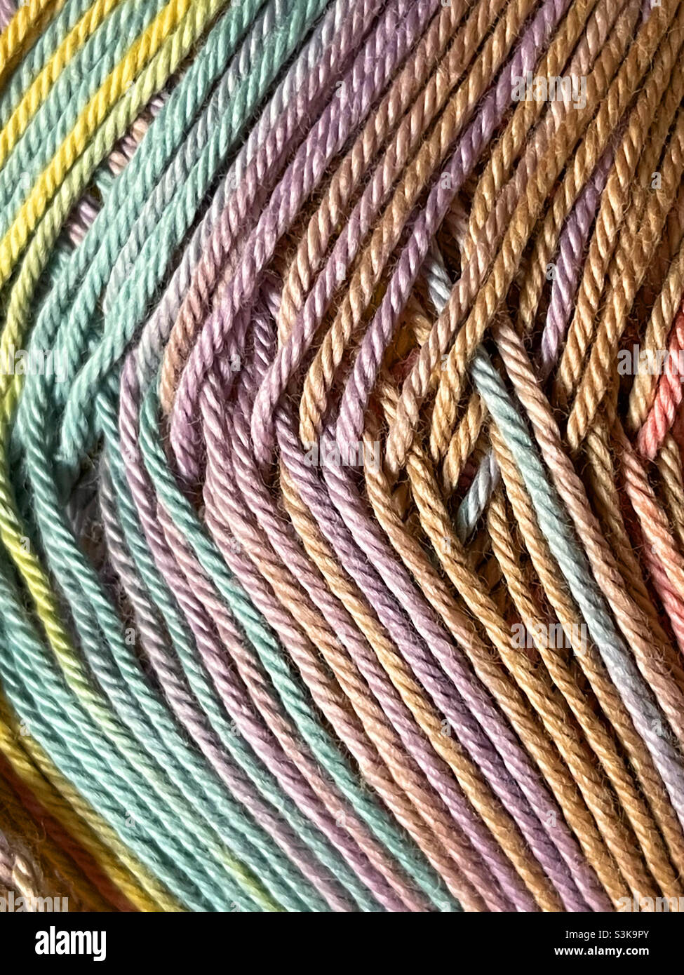 Knitting thread - Smartphone Captured Stock Image
