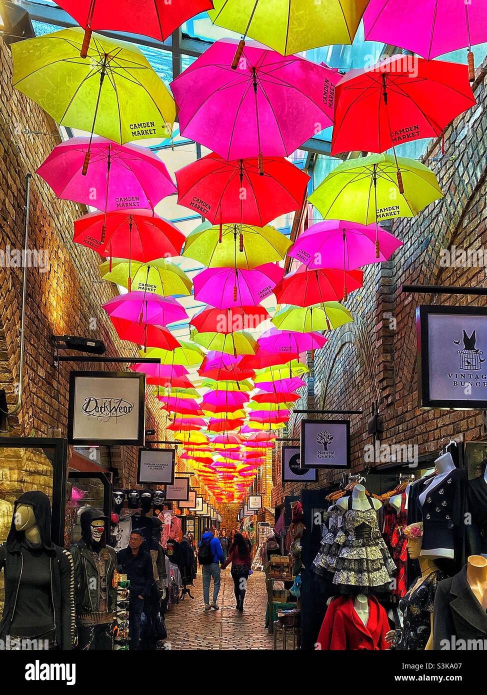 Camden Market, London - Smartphone Captured Stock Image