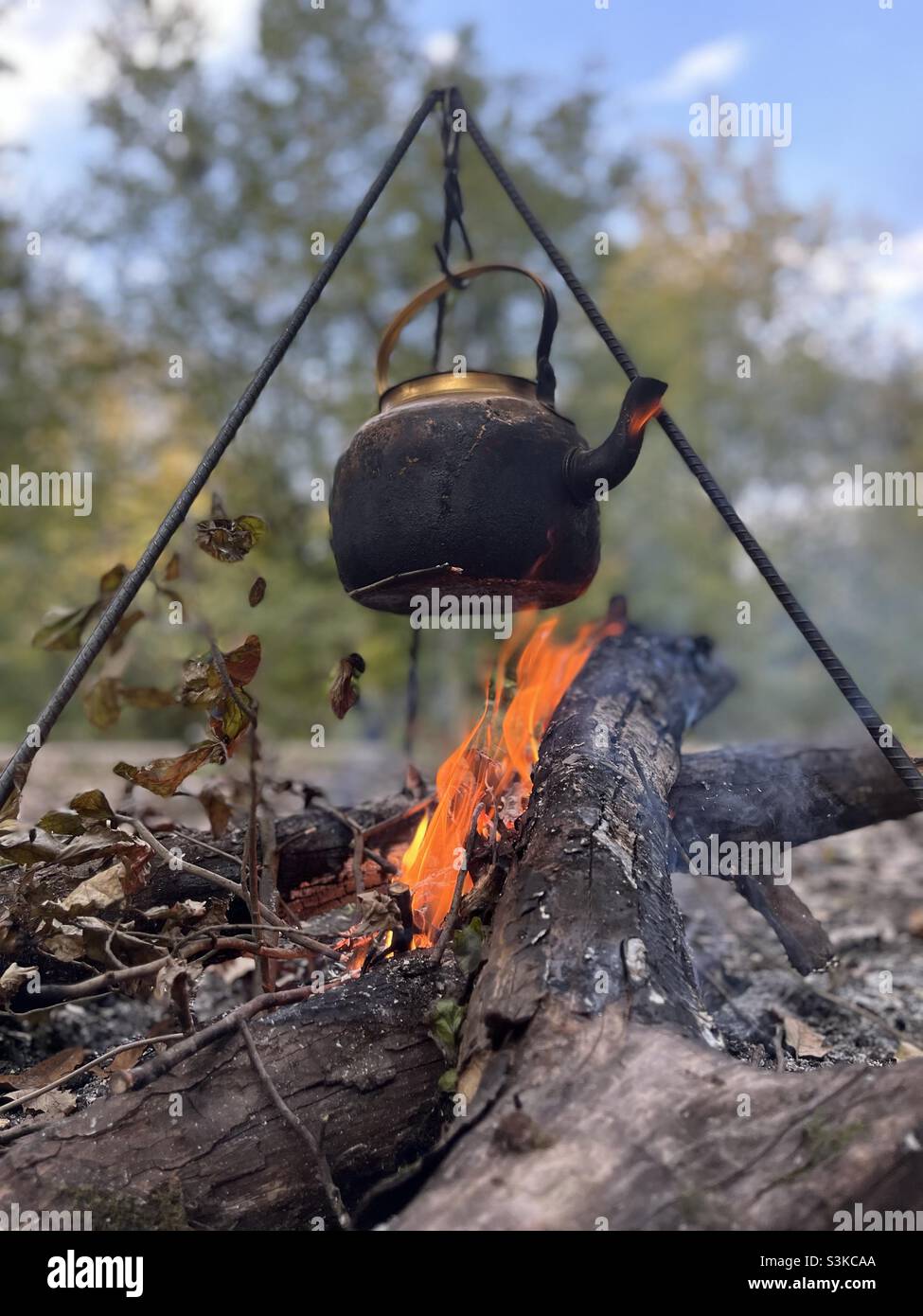 Tea fire hires stock photography and images Alamy
