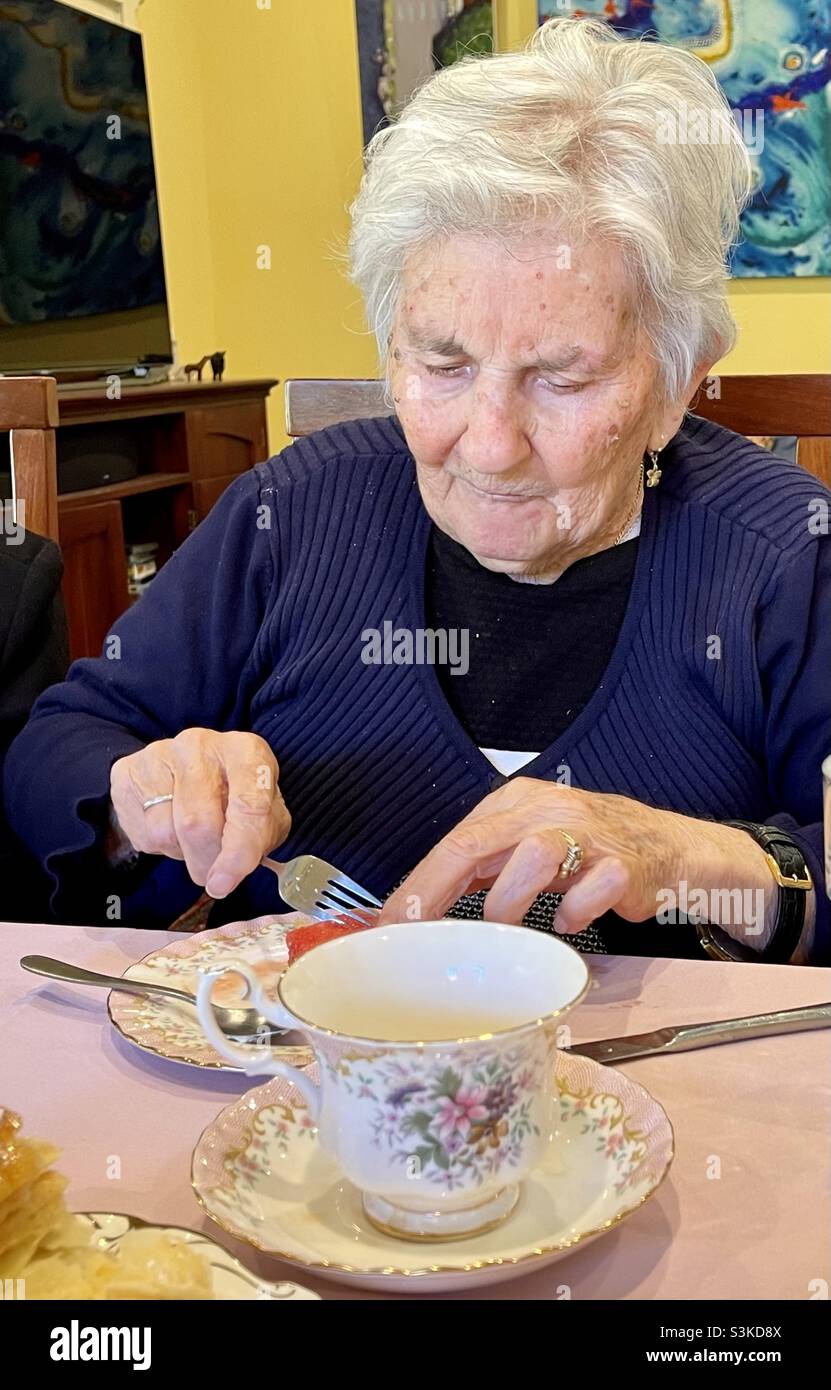 Old tea lady hires stock photography and images Alamy