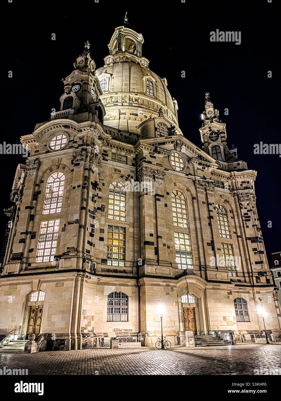 Dresden: Frauenkirche Stock Photo
