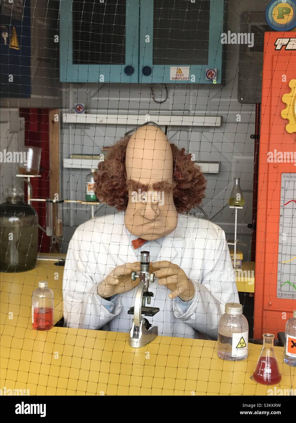 The Mad Doctor Stock Photo - Alamy